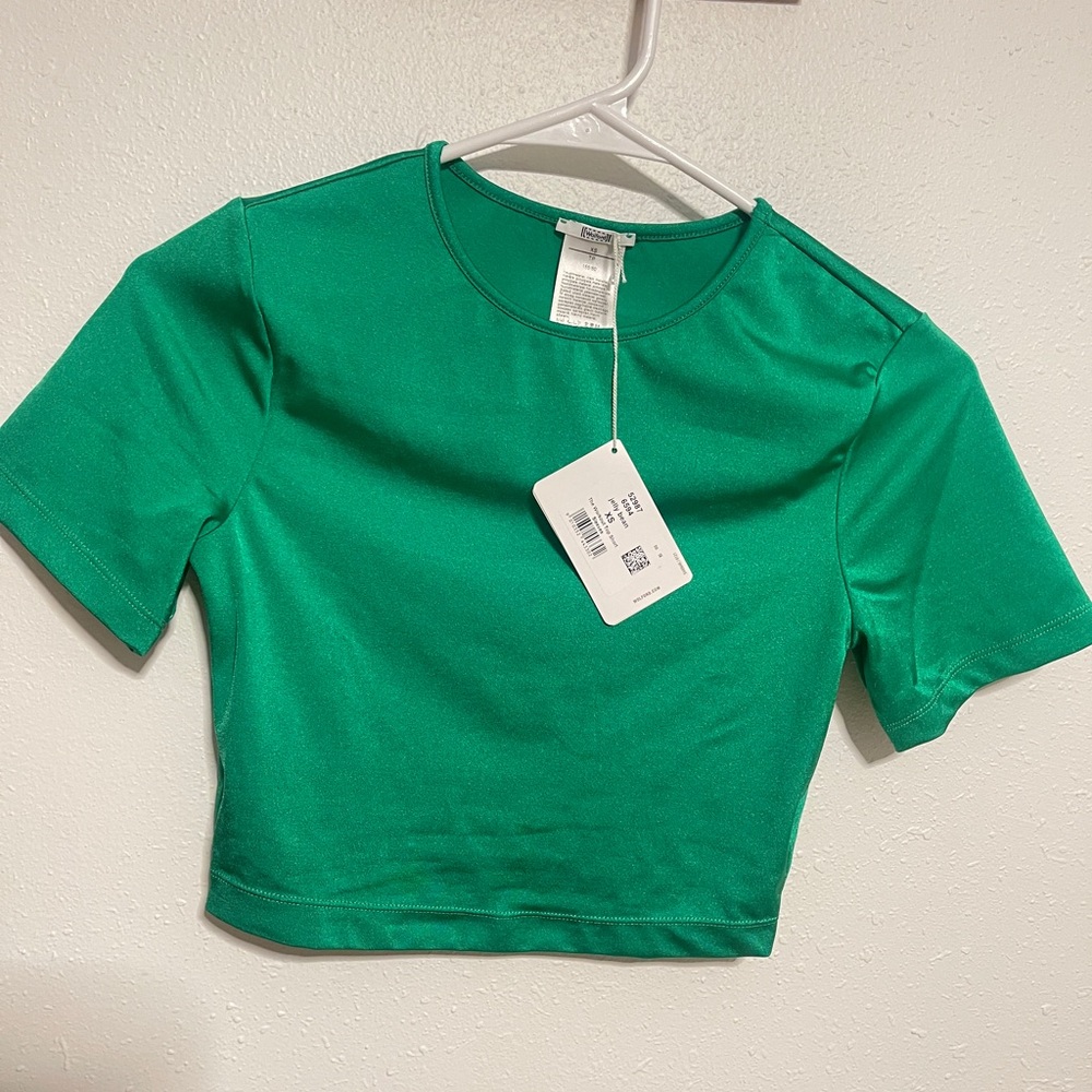 XS Wolford Jelly Bean workout top